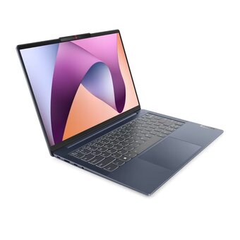  Ноутбук Lenovo IdeaPad Slim 5 14ABR8 (82XE0043RK) 14" WUXGA OLED 400N/Ryzen 7 7730U/16GB/SSD1TB/AMD Radeon/Fingerprint/Backlit/DOS/Abyss Blue 