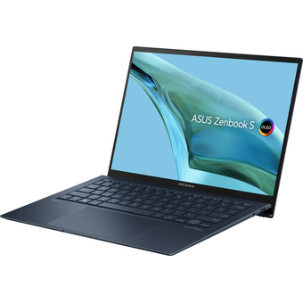  Ноутбук Asus Zenbook S UX5304MA-NQ172 (90NB12V3-M00B20) Core Ultra 7 155U 16Gb SSD1Tb Intel Graphics 13.3" OLED 3K (2880x1800) noOS blue Bag 