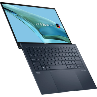  Ноутбук Asus Zenbook S UX5304MA-NQ172 (90NB12V3-M00B20) Core Ultra 7 155U 16Gb SSD1Tb Intel Graphics 13.3" OLED 3K (2880x1800) noOS blue Bag 