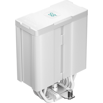  Вентилятор Deepcool AG500 Digital WH ARGB white Socket 115X/1700/1200/AM4/AM5, 120mm, 1950rpm, 29,4 дБ, 200W, PWM 4-pin, Al+Cu (R-AG500 
