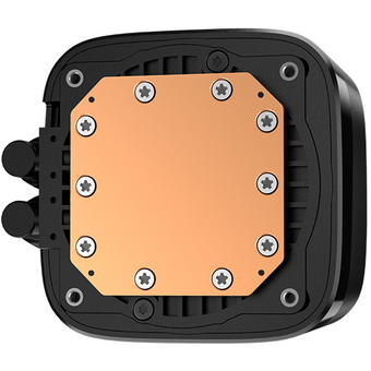  СВО DEEPCOOL LD360 LGA20XX/1700/1200/115X/AM5/AM4 (черный, TDP 300W, ARGB Lighting, Anti-Leak edition, PWM, Triple Fan) RET 