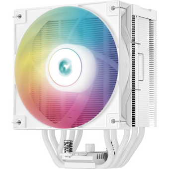  Вентилятор Deepcool AG500 Digital WH ARGB white Socket 115X/1700/1200/AM4/AM5, 120mm, 1950rpm, 29,4 дБ, 200W, PWM 4-pin, Al+Cu (R-AG500 