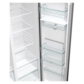  Холодильник Gorenje NRR9185EABXLWD черный матовый 