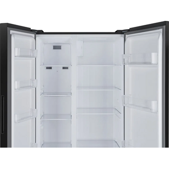  Холодильник Weissgauff WSBS 500 Inverter NoFrost Black 