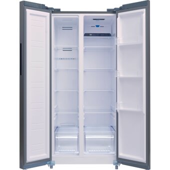  Холодильник Weissgauff WSBS 500 Inverter NoFrost Inox 