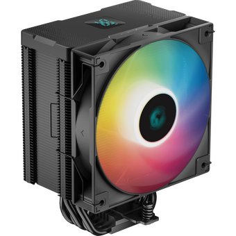  Вентилятор Deepcool AG500 Digital ARGB black Socket 115X/1700/1200/AM4/AM5, 120mm, 1950rpm, 29,4 дБ, 200W, PWM 4-pin, Al+Cu (R-AG500-BK 
