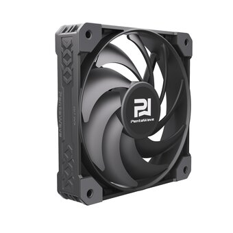  Вентилятор PentaWave PF-S12B PWM / 120mm 4 pin Magnetic Hydraulic 500-2000rpm 68CFM 29.2dBA/ Black 