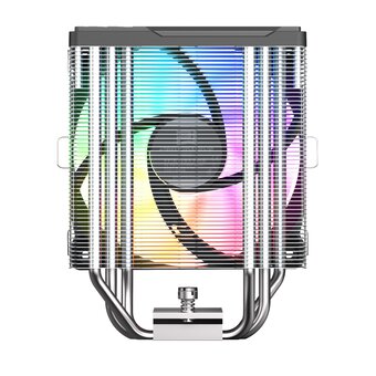  Кулер PentaWave PC-Z03E SRB ARGB LGA115X/1200/1700/AM4/AM5 (TDP 205W, 1*120mm ARGB PWM Fan, 3 тепловые трубки 6мм, 600-1750RPM) 