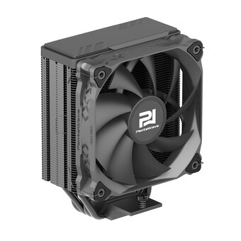  Кулер PentaWave PC-Z04E BK LGA115X/1200/1700/AM4/AM5 (TDP 220W, 1*120mm PWM Fan, 4 тепловые трубки 6мм, 600-1850RPM, 12-32,6dBa) 