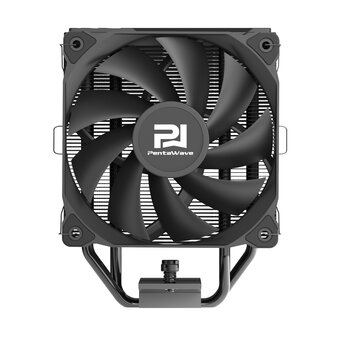  Кулер PentaWave PC-Z04E BK LGA115X/1200/1700/AM4/AM5 (TDP 220W, 1*120mm PWM Fan, 4 тепловые трубки 6мм, 600-1850RPM, 12-32,6dBa) 