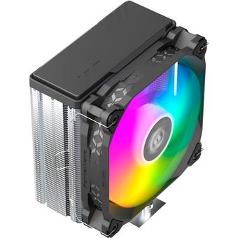  Кулер PentaWave PC-Z04E SRB ARGB LGA115X/1200/1700/AM4/AM5 (TDP 220W, 1*120mm ARGB PWM Fan, 4 тепловые трубки 6мм, 600-1850RPM) 