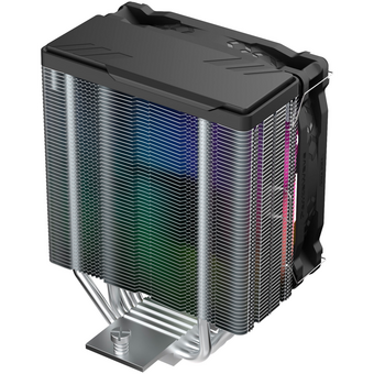  Кулер PentaWave PC-Z04E SRB ARGB LGA115X/1200/1700/AM4/AM5 (TDP 220W, 1*120mm ARGB PWM Fan, 4 тепловые трубки 6мм, 600-1850RPM) 