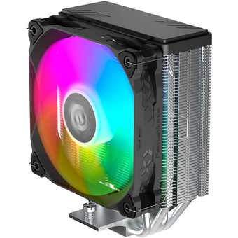  Кулер PentaWave PC-Z04E SRB ARGB LGA115X/1200/1700/AM4/AM5 (TDP 220W, 1*120mm ARGB PWM Fan, 4 тепловые трубки 6мм, 600-1850RPM) 