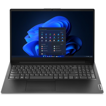  Ноутбук Lenovo V15 G4 Iru (83A100EGUS) qwerty 15.6" FHD, Intel Core i3-1315U, 16Gb, 512Gb SSD, noDVD, Win11 Pro, black (грав) 