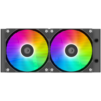  СВО ID-COOLING SL240 XE LGA20XX/1700/1200/115X/AM5/AM4 (TDP 3000W, PWM, LCD Display, Dual ARGB Fan 120mm) RET 