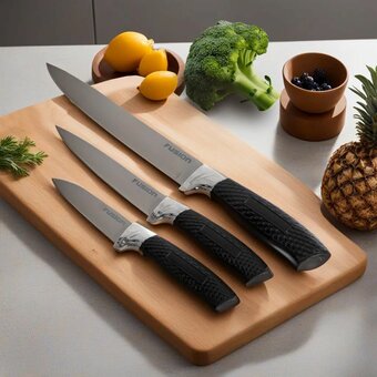  Набор ножей FUSION SK3004 black 