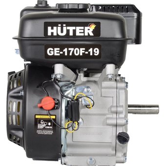  Двигатель бензиновый HUTER GE-170F-19 