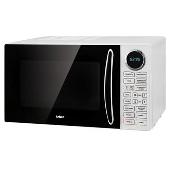  Микроволновая печь BBK 23MWG-930S/BW чёрный/белый 