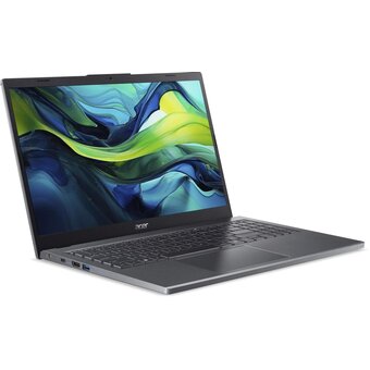  Ноутбук Acer Aspire 5 A15-51M-51VS (NX.KXRCD.004) Core 5 120U 16Gb SSD512Gb Intel UHD Graphics 15.6" IPS FHD (1920x1080) noOS metall WiFi BT Cam 