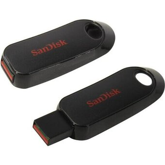  USB-флешка 64GB SanDisk CZ62 Cruzer Snap SDCZ62-064G-G35, USB 2.0, Black 