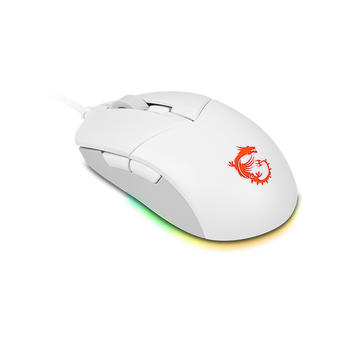  Мышь MSI Clutch GM11 S12-0401970-CLA белый оптическая 5000dpi USB 6but 