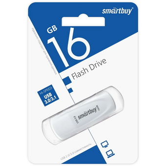  USB-флешка Smartbuy SB016GB3SCW 16Gb Scout White 