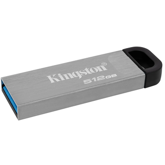  USB-флешка Kingston DTKN/512GB 512Gb DataTraveler Kyson USB Type-A, metal case, silver 