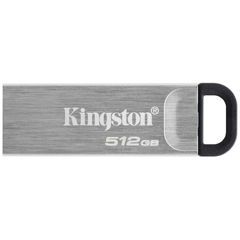  USB-флешка Kingston DTKN/512GB 512Gb DataTraveler Kyson USB Type-A, metal case, silver 