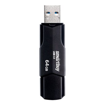  USB-флешка Smartbuy SB64GBCLU-K3 64GB Clue Black UFD 3.0/3.1 