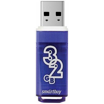  USB-флешка Smartbuy SB32GBGS-DB 32GB Glossy series Dark Blue 3.0/3.1 
