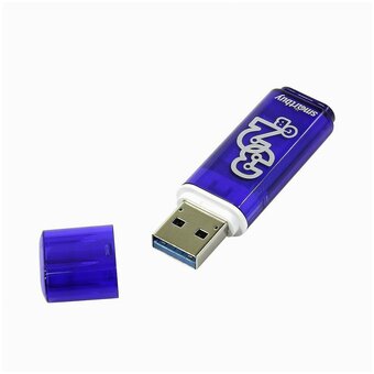  USB-флешка Smartbuy SB32GBGS-DB 32GB Glossy series Dark Blue 3.0/3.1 