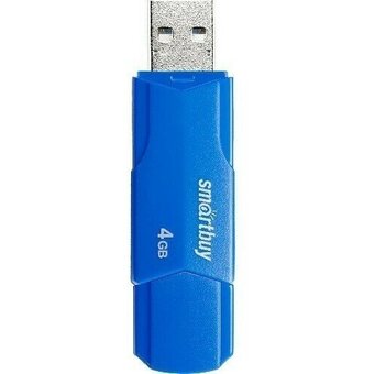  USB-флешка Smartbuy Clue SB4GBCLU-BU 4Gb Blue 