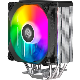  Кулер PentaWave PC-Z05E SRB ARGB LGA115X/1200/1700/AM4/AM5 (TDP 235W, 1*120mm ARGB PWM Fan, 5 тепловых трубок 6мм, 600-1850RPM) 