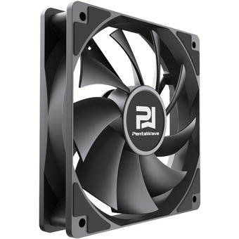  Вентилятор PentaWave PF-M12B PWM / 120mm 4 pin Hydraulic 900-1600rpm 68CFM 28.5dBA/ Black 