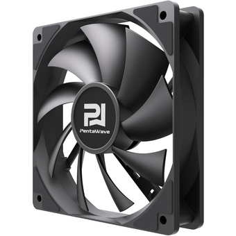  Вентилятор PentaWave PF-M12B PWM / 120mm 4 pin Hydraulic 900-1600rpm 68CFM 28.5dBA/ Black 