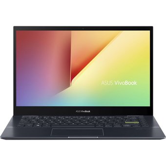  Ноутбук-трансформер Asus VivoBook TM420UA-EC161T 90NB0U21-M000L0 Ryzen 5 5500U 8Gb SSD256Gb AMD Radeon 14" IPS Touch FHD Win10 black 