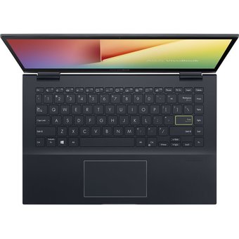  Ноутбук-трансформер Asus VivoBook TM420UA-EC161T 90NB0U21-M000L0 Ryzen 5 5500U 8Gb SSD256Gb AMD Radeon 14" IPS Touch FHD Win10 black 