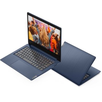  Ноутбук Lenovo IdeaPad 3 14ITL05 81X70079RU 14'' FHD(1920x1080) IPS/Intel Celeron 6305 1.80GHz Dual/8GB/128GB SSD/0.3MP/4in1/6 h/1,5 kg 
