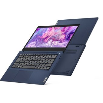  Ноутбук Lenovo IdeaPad 3 14ITL05 81X70079RU 14'' FHD(1920x1080) IPS/Intel Celeron 6305 1.80GHz Dual/8GB/128GB SSD/0.3MP/4in1/6 h/1,5 kg 