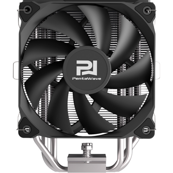  Кулер PentaWave PC-Z03E SRB LGA115X/1200/1700/AM4/AM5 (TDP 205W, 1*120mm PWM Fan, 3 тепловые трубки 6мм, 600-1750RPM, 12-29,5dBa) 