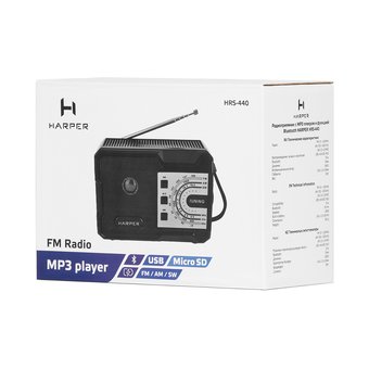  Радиоприёмник HARPER HRS-440 