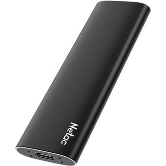  SSD Netac Z SLIM 500GB NT01ZSLIM-500G-32BK USB 3.2 Gen 2 Type-C Black 