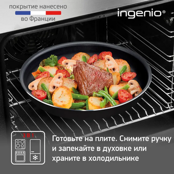  Набор TEFAL 04238840 Ingenio Black 