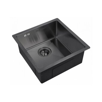  Мойка GranFest 4444 PVD нерж, графит 