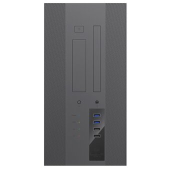  Корпус InWin EK303BK (6193890) U3.0*2+TypeC+combo Audioo 