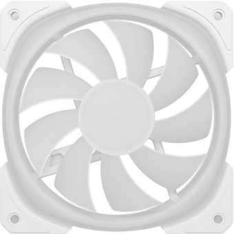  Вентилятор Powercase CM21-12W ARGB White 120x120x25мм (PWM, 4pin +ARGB Sync, 800-1500±10 об/мин) Bulk 