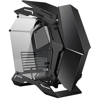  Корпус JONSBO MOD3 Black без БП, боковые панели из закаленного стекла, mini-ITX, micro-ATX, ATX, черный 