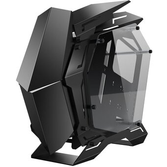  Корпус JONSBO MOD-3 Black без БП, боковые панели из закаленного стекла, mini-ITX, micro-ATX, ATX, черный 