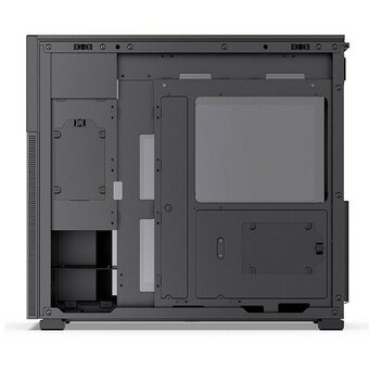  Корпус JONSBO D41 Mesh SC Black без БП, боковая панель из закаленного стекла, 8” Color TFT-LCD screen, mini-ITX, micro-ATX, ATX, черный 