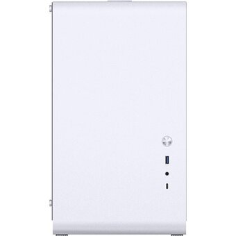  Корпус Jonsbo U4 Mini White без БП, боковая панель из закаленного стекла, mini-ITX, micro-ATX, белый 